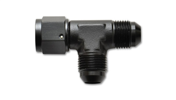 Vibrant -6AN Tee Fitting with Female -6AN Swivel 10742