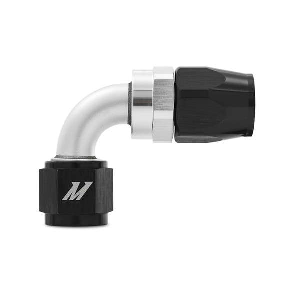Mishimoto Aluminum -12AN 90 Degree Fitting - Black MMFT-SW-12-90