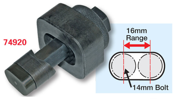SPC Performance 14x16mm Slot Punch Tool 74920