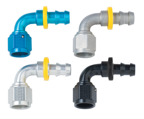 Fragola -6AN Push-Lite End 90 Degree 209006