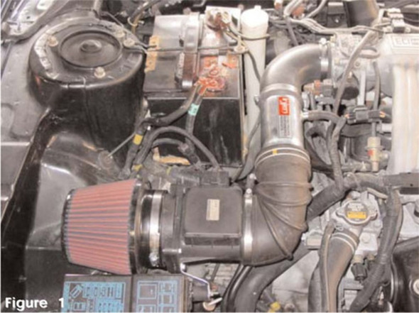Injen 91-99 Mitsubishi 3000GT V6 3.0L Black IS Short Ram Cold Air Intake IS1820BLK