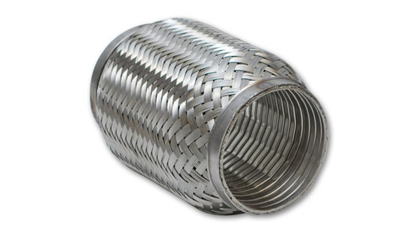 Vibrant SS Turbo FLEX Coupling with Interlock Liner 2in inlet/outlet x 4in long 60604