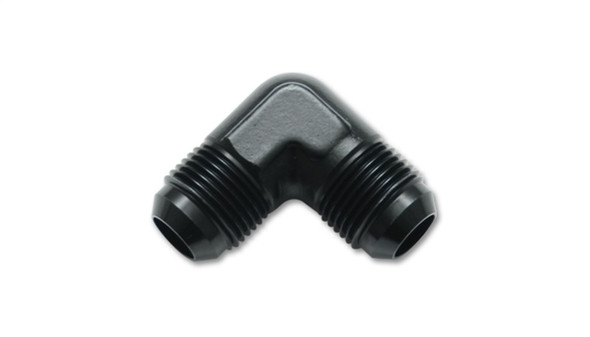 Vibrant -3AN 90deg Flare Union Fitting - Aluminum 10550