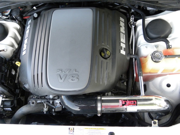 Injen 09-14 Dodge Challenger Hemi 5.7L V8 SRT-8 6.1L 5.7L V8 Polished Power-Flow Air PF5061P