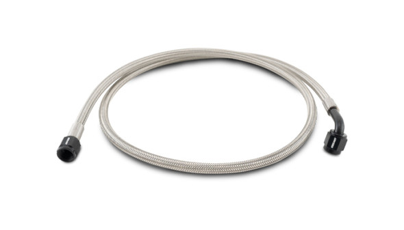 Vibrant Pre-Assembled Hose Assemblies -4AN 36in Length Hose End Style Straight/90 Degrees 10279