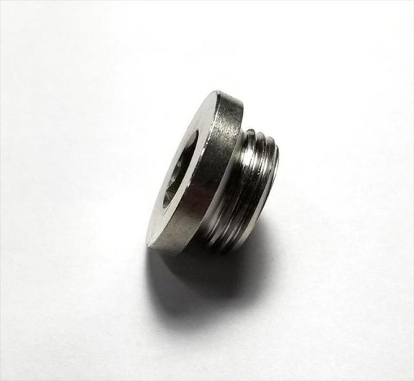 Stainless Bros M18x1.5 O2 Sensor Bung Plug w/ Copper Washer 608-00600-0000