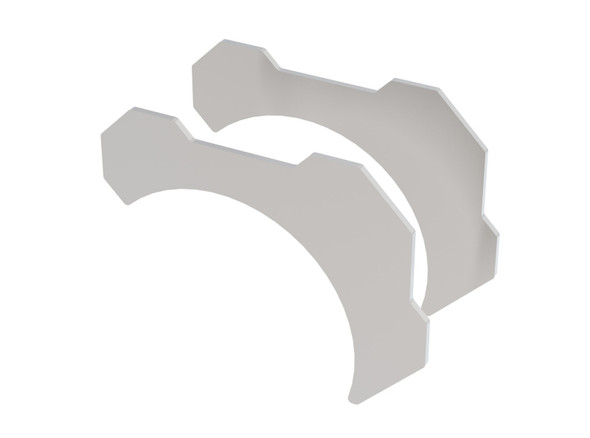 Borla 3in T-304 Stainless Steel Pipe/ Tube Bracket Kit (2 pieces) 60580