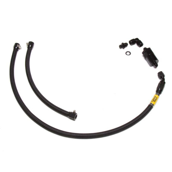 Chase Bays 92-00 Honda Civic/94-01 Acura Integra w/B/D/H Series (w/AEM Rail/Stock FPR) Fuel Line Kit CB-H-9201BF-06ORB