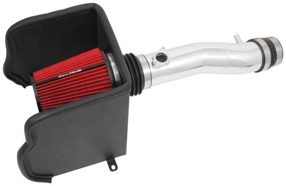 Spectre 16-18 Toyota Tacoma V6-3.5L F/I Air Intake Kit - Polished w/Red Filter 9060