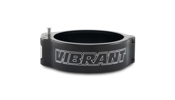 Vibrant 3in O.D. Aluminized HD 2.0 Clamp - Anodized Black (Clamp Only) 32536