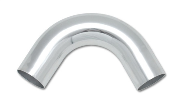 Vibrant 2.75in O.D. Universal Aluminum Tubing (120 degree Bend) - Polished 2826