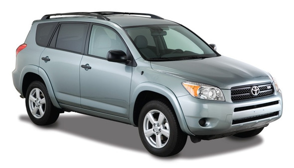 Bushwacker 09-11 Toyota RAV4 OE Style Flares 4pc Base Only - Black 31926-02