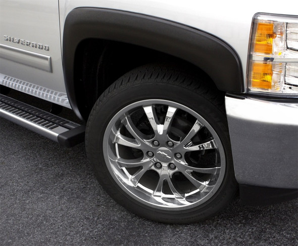 Lund 07-13 GMC Sierra 1500 SX-Sport Style Textured Elite Series Fender Flares - Black (2 Pc.) SX109TA
