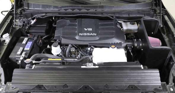 K&N 17-18 Nissan Titan XD V8 5.6L Aircharger Performance Intake 63-6020