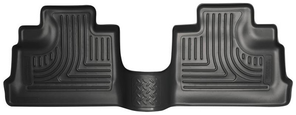 Husky Liners 11-12 Jeep Wrangler Unlimited (4 Door) WeatherBeater 2nd Row Black Floor Liners 19021