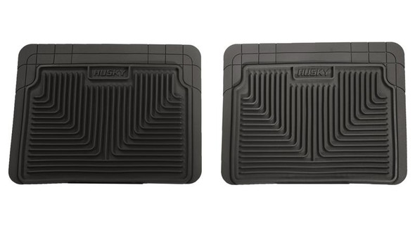 Husky Liners 12-13 Dodge Ram/88-09 Toyota 4Runner Heavy Duty Black 2nd Row Floor Mats 52021