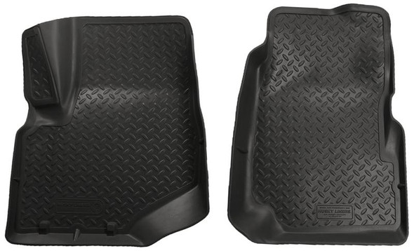 Husky Liners 02-08 GM Trailblazer/Bravada/Envoy/05-08 Saab 9-7X Classic Style Black Floor Liners 32001