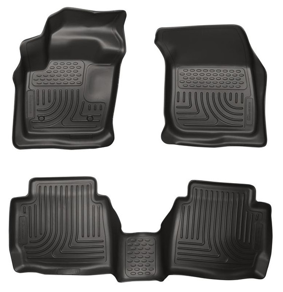 Husky Liners 13-16 Ford Fusion WeatherBeater Combo Black Floor Liners 99751