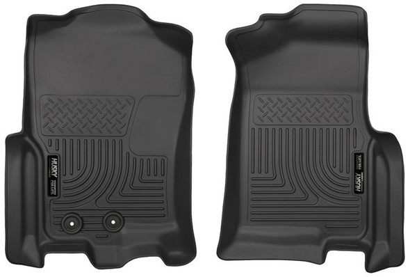 Husky Liners 2015 Ford Expedition/Lincoln Navigator WeatherBeater Front Black Floor Liners 18371