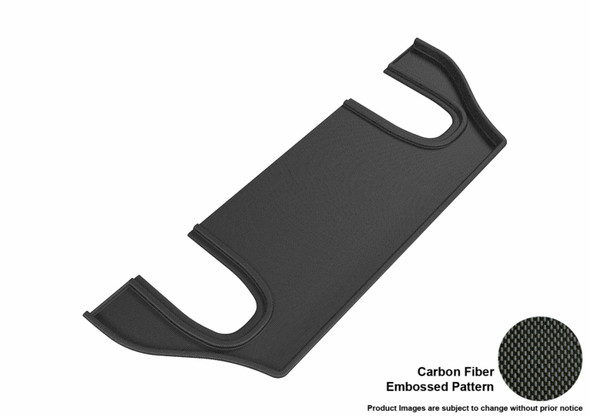 3D MAXpider 2016-2020 Tesla Model X 6-Seats Kagu 3rd Row Floormats - Black L1TL00131509