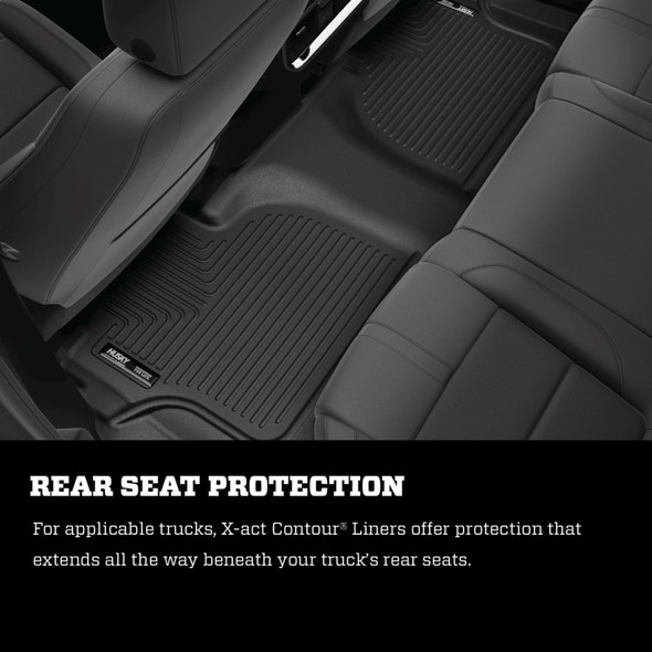 Husky Liners 2017 Chrysler Pacifica X-Act Contour Black 2nd Seat Floor Liner 52371
