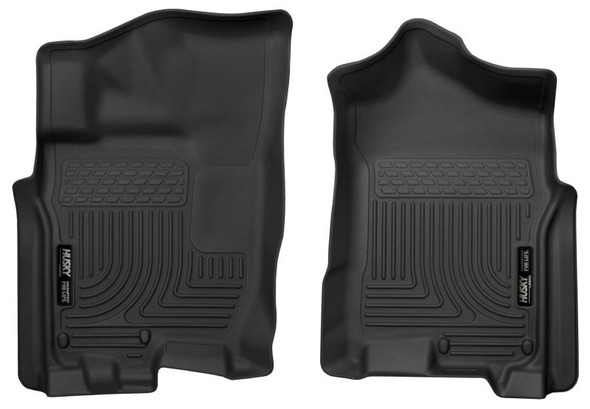 Husky Liners 17-24 Nissan Titan Crew Cab/16-24 Titan XD Crew Cab X-Act Front Floor Liner Set Black 55451