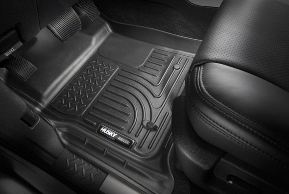 Husky Liners 18-23 GMC Terrain WeatherBeater Black Front & 2nd Seat Floor Liners 95151
