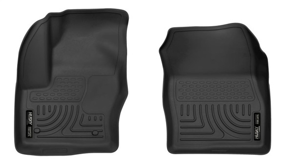 Husky Liners 13-18 Ford C-Max / 13-19 Ford Escape X-act Contour Series Front Floor Liners - Black 55731