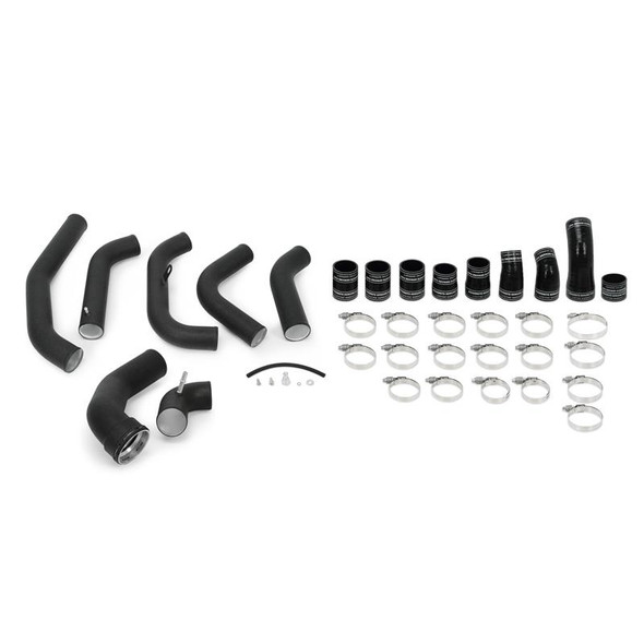 Mishimoto 15-16 Ford F-150 3.5L EcoBoost I/C Pipe Kit - Wrinkle Black MMICP-F35T-15KWBK