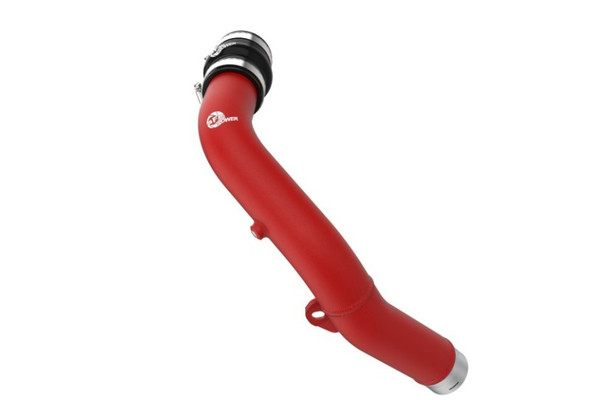 aFe BladeRunner 2-1/2 IN Aluminum Hot Charge Pipe Red 22-23 Subaru WRX H4-2.4L (t) 46-20668-R