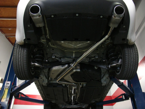 Injen 2013 Dodge Dart 1.4L (t) Catback Stainless Steel Single Outlet 3in Race Inspired Exhaust SES5040