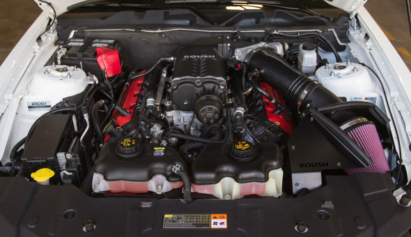 Roush 2011-2014 Ford Mustang GT 5.0L Phase 2 625HP Supercharger Upgrade Kit 421389