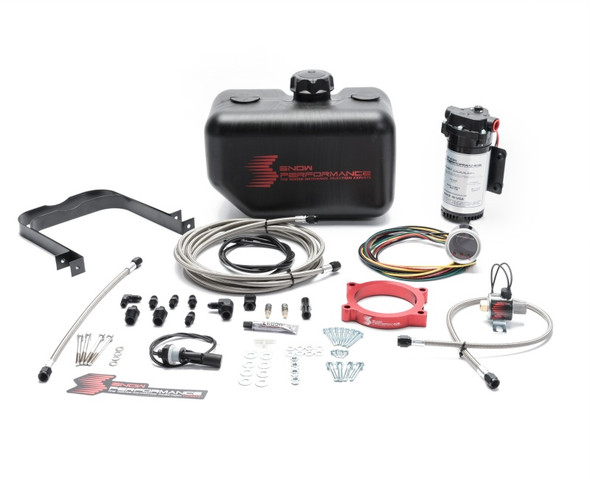 Snow Performance 10-15 Camaro Stg 2 Boost Cooler F/I Water Injection Kit (SS Braided Line & 4AN) SNO-2160-BRD