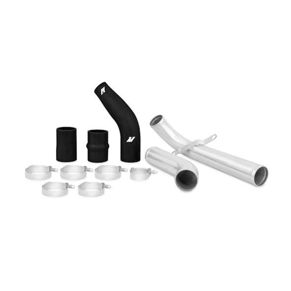 Mishimoto 08+ Mitsubishi Lancer Evolution X Black Upper Intercooler Pipe Kit MMICP-EVO-10UBK