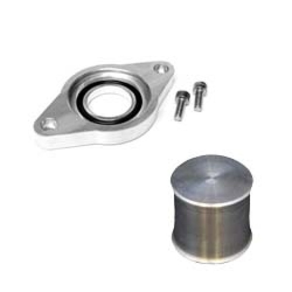 Torque Solution HKS Blow Off Valve Adapter w/ Plug: Subaru WRX 2008-2014 & Legacy GT 05-09 TS-SU-HKS2c