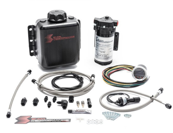 Snow Performance Stg 2 Boost Cooler F/I Prog. Water Injection Kit (SS Braided Line 4AN Fittings) SNO-210-BRD