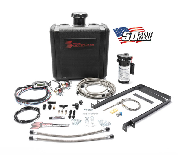 Snow Performance Stg 3 Boost Cooler Water Injection Kit TD Univ. (SS Braided Line and 4AN Fittings) SNO-50100-BRD