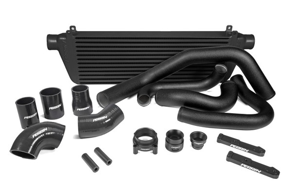 Perrin 22-23 Subaru WRX Front Mount Intercooler Kit (Black Tubes & Black Core) PSP-ITR-441BK/BK