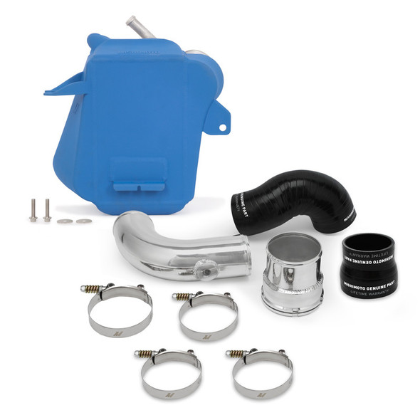 Mishimoto 2017+ Ford 6.7L Powerstroke Air-To-Water Intercooler - Micro-Wrinkle Blue MMINT-F2D-17BL