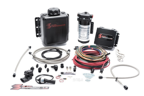 Snow Performance Stg 4 Boost Cooler Platinum Water Injection Kit (w/SS Braid Line and 4AN Fitting) SNO-9000-BRD