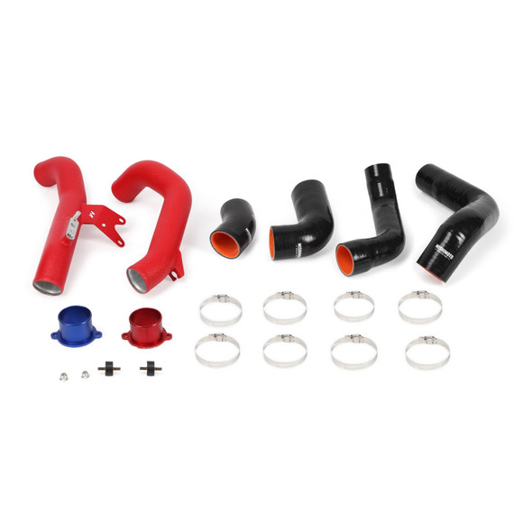 Mishimoto 2016+ Honda Civic 1.5T/Si Performance Intercooler Pipe Kit- Wrinkle Red MMICP-CIV-16KWRD