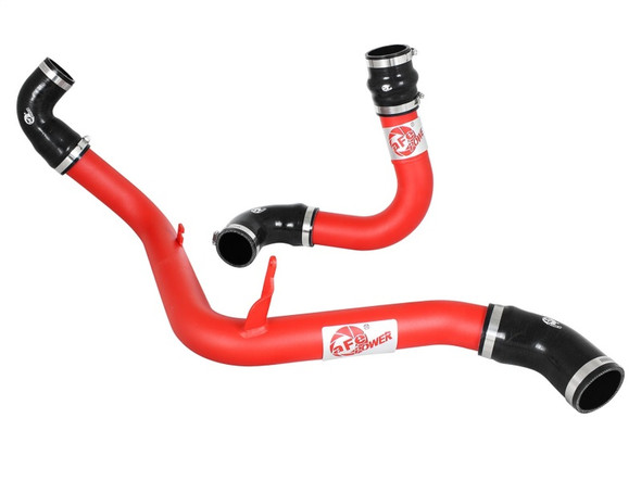 aFe BladeRunner 2.5in Red Intercooler Tubes Hot and Cold Side 12-16 Ford Focus ST 2.0L (t) 46-20184-R