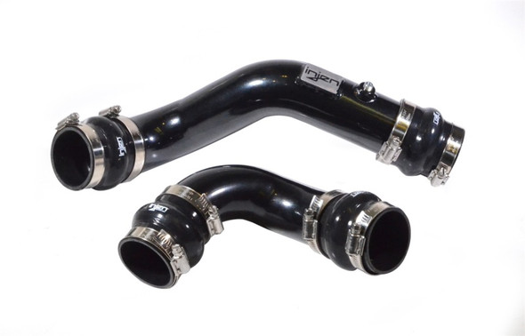 Injen 17-19 Honda Civic Type-R Aluminum Intercooler Piping Kit - Black SES1582ICPBLK