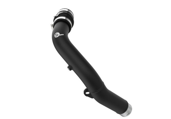 aFe BladeRunner 2-1/2 IN Aluminum Hot Charge Pipe Black 22-23 Subaru WRX H4-2.4L (t) 46-20668-B