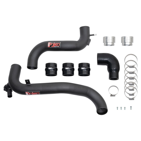 Injen 21-23 Ford Bronco L4-2.3L Turbo EcoBoost SES Intercooler Pipes Wrinkle Black SES9300ICPWB
