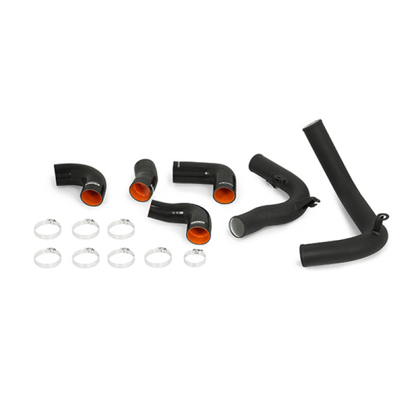 Mishimoto 2015+ Volkswagen MK7 GTI / Golf R Intercooler Pipe Kit Wrinkle Black MMICP-MK7-15KWBK