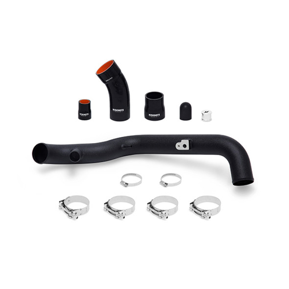 Mishimoto 2014+ Ford Fiesta ST Cold-Side Intercooler Pipe Kit - Wrinkle Black MMICP-FIST-14CWBK
