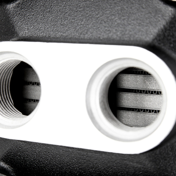 Mishimoto Universal Air-To-Water Intercooler Dual Pass (1500hp) - Opposite Side Inlet/Outlet MMINT-A2W-DPR-3