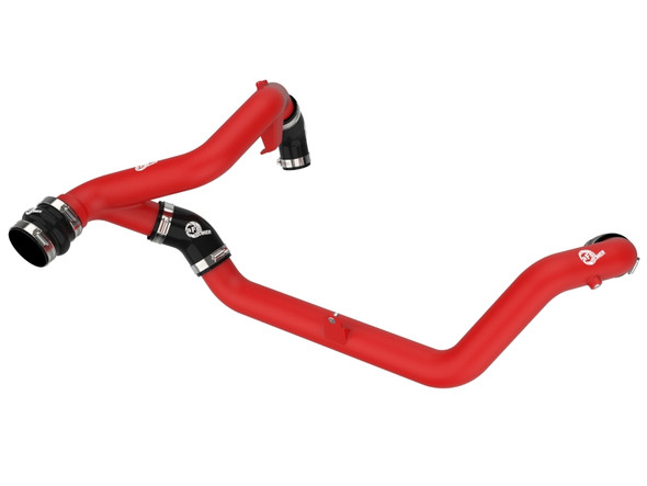 aFe BladeRunner 2 1/4in Intercooler Hot Side Charge Pipe 22-23 Ford Explorer V6-3.0L (tt) - Red 46-20678-R