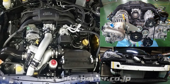 HKS GT2 S/C SYSTEM Pro FR-S/86/BRZ 12001-KT004